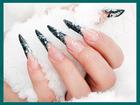 Shivering  nail gels and acrylics