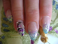 üveg hatású zselés