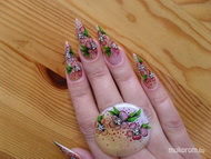 Best Nails - tavaszi virágok