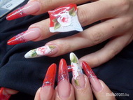 Gótikus mandulaa hozzá illő gyűrűvel