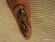 női arc próbálkozás