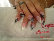 Épített zselés műköröm