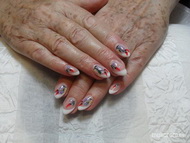 Kalocsai akril díszítés