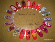 porci és akril minták