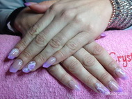 edge akril díszítéssel