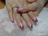 virágos és csillámos