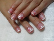 akril virágos és pöttyes