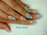 Türkisz díszítés