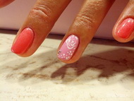 Akril röntgen rózsa