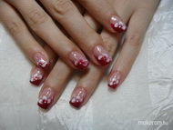 csilis akril mintás