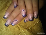 diamond csillogás lilával 