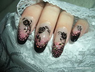 Best Nails - csipkefestés