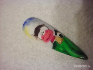 Akril Akvarrell díszítés