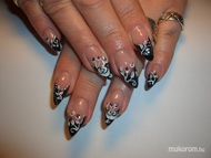 Best Nails - fekete fehér