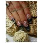 színes zselé és akril