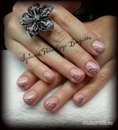 Első csipkém akrillal