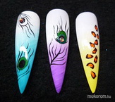 Akril minta gyakorlás