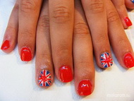 Best Nails - angolzászló