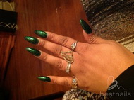 Stiletto green witch 