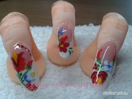 Kalocsai akril díszítés