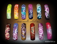 One move akrill virágok