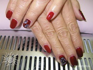 lakkozas akril viraggal