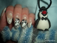 Best Nails - pingvintác és 3D pingvin medál