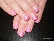 Enci rózsaszín hópihés