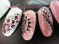 Géllakkra díszítve