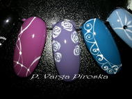 Géllakkra díszítve