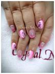 Best Nails - Pink holdvirág