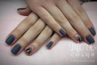 Matt szürke törzsi mintás