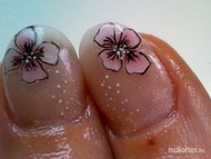 első akril virágom Ildin2