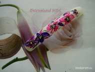 gyakoroltam virágot festeni