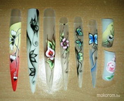 akril akvarell egy mozdulat