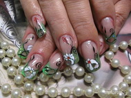 Épített Zselés köröm