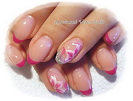 pink virágos
