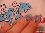 magamnak akrillal festett képpel