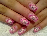 akrill virág Domcsinak