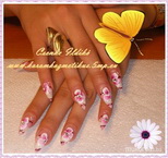 rózsaszín virágos