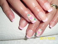 Best Nails - virágos