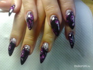 fekete pink