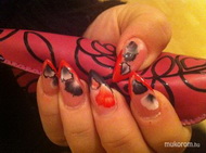Best Nails - Fekete Piros