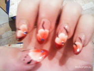 Best Nails - akril narancsvirág