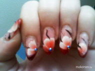Best Nails - akril narancsvirág