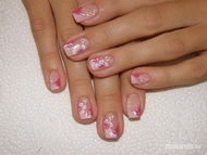 Netti akril virágai