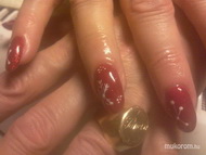 Best Nails - piros csillógás