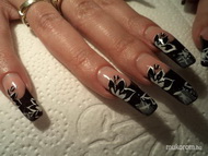 zselés kocka akril diszitéssel oldalrol