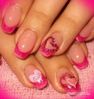 Valentin napos műköröm