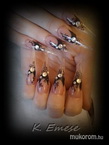 fekete stiletto